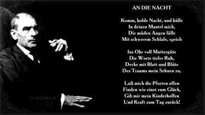 CCXXIII. Richard von Schaukal. An die Nacht