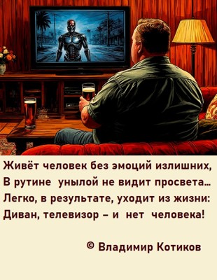 В рутине замшелой